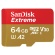 サンディスク　エクストリーム　ｍｉｃｒｏＳＤＸＣ　ＵＨＳ－Ｉ　カード　６４ＧＢ　ＳＤＳＱＸＡＨ－０６４Ｇ－ＪＮ３ＭＤ　１枚1