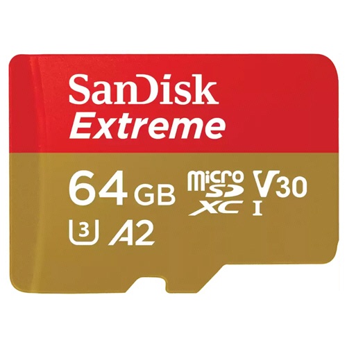 サンディスク　エクストリーム　ｍｉｃｒｏＳＤＸＣ　ＵＨＳ－Ｉ　カード　６４ＧＢ　ＳＤＳＱＸＡＨ－０６４Ｇ－ＪＮ３ＭＤ　１枚1