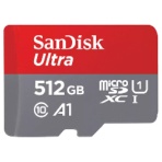 サンディスク　ウルトラ　プレミアムエディション　ｍｉｃｒｏＳＤＸＣ　ＵＨＳ－Ｉ　カード　５１２ＧＢ　ＳＤＳＱＵＡＲ－５１２Ｇ－ＪＮ３ＭＡ　１枚