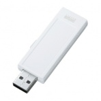 サンワサプライ USB2.0 メモリ 4GB ホワイト UFD-RNS4GWN 1個