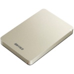 バッファロー MiniStation USB3.1(Gen1)対応 耐衝撃ポータブルHDD 1TB ゴールド HD-PGF1.0U3-GLA 1台