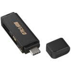 バッファロー　ＵＳＢ３．０　Ｔｙｐｅ－Ｃ接続カードリーダー　ＳＤ用直挿し　ＢＳＣＲ１２０Ｕ３Ｃ