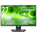 アイオーデータ　ＢｉｚＣｒｙｓｔａ　デイジーチェーン接続対応＆６５Ｗ給電　Ｔｙｐｅ－Ｃ搭載２７型液晶ディスプレイ　ブラック　５年保証　ＬＣＤ－ＣＱ２７１ＳＡ－Ｆ　１台