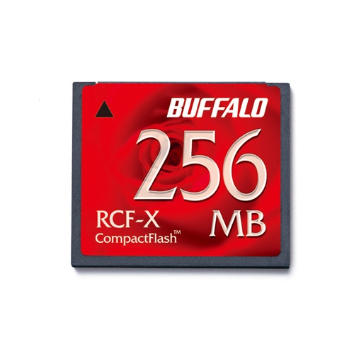 バッファロー　コンパクトフラッシュ　２５６ＭＢ　ＲＣＦ－Ｘ２５６ＭＹ　１枚1