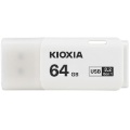 キオクシア TransMemory U301 USB3.2 Gen1対応 USBフラッシュメモリ 64GB キャップ式 ホワイト KUC-3A064GW 1個