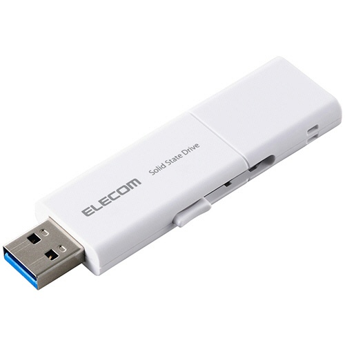 エレコム　外付けポータブルＳＳＤ　５００ＧＢ　ホワイト　ＥＳＤ－ＥＷＢ０５００ＧＷＨＲ　１個2