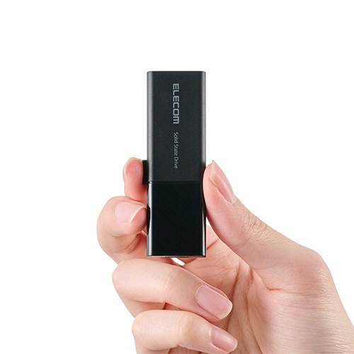 エレコム　外付けポータブルＳＳＤ　１ＴＢ　ブラック　ＥＳＤ－ＥＷＢ１０００ＧＢＫＲ　１個7