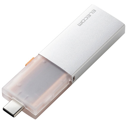 エレコム　外付けポータブルＳＳＤ　５００ＧＢ　シルバー　ＥＳＤ－ＥＷＣ０５００ＧＳＶ　１個1