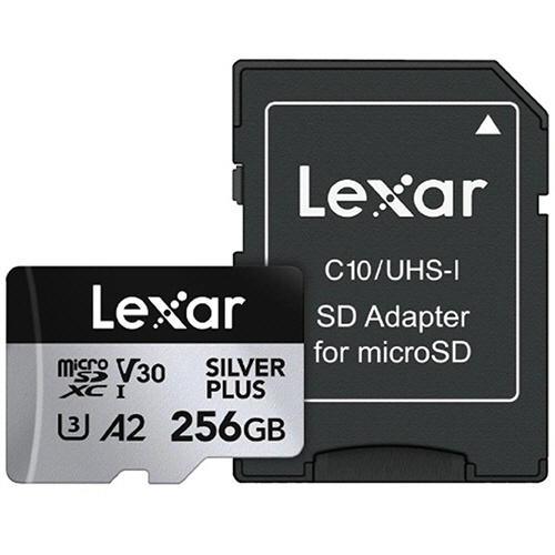 レキサー　Ｐｒｏｆｅｓｓｉｏｎａｌ　ＳＩＬＶＥＲ　ＰＬＵＳ　ｍｉｃｒｏＳＤＸＣ　ＵＨＳ－Ｉカード　２５６ＧＢ　ＬＭＳＳＩＰＬ２５　１枚1
