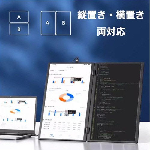 ハンクス　１５．６型　２画面モニター　ＨＴ－ＤＭ２７１５６　１台5