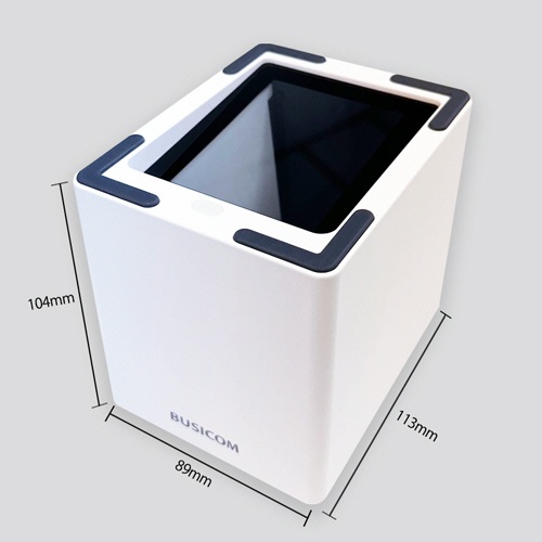 ビジコム　デスクトップＱＲコードリーダー　ＵＳＢタイプ　Ｔｙｐｅ－Ｃケーブルモデル　スノーホワイト　ＢＣ－ＮＬ３０００Ｕ２－Ｗ－Ｃ　１台2