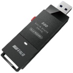 バッファロー　ＵＳＢ３．２（Ｇｅｎ２）　ＴＶ録画　スティック型ＳＳＤ　ブラック　ＳＳＤ－ＳＣＨＵ３－ＢＡ