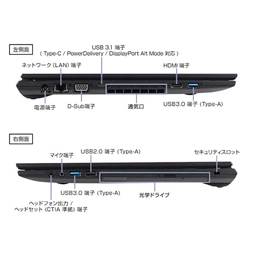 マウスコンピューター mouse 17.3型 Core i5-1235U メモリ16GB 500GB(SSD) F7I5I01BKBAAW101DEC-TANO 1台