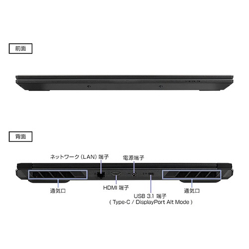 マウスコンピューター DAIV 16型 Core i9-13900HX メモリ32GB 1TB(SSD) R6I9G70SRACCW101DEC-TANO 1台
