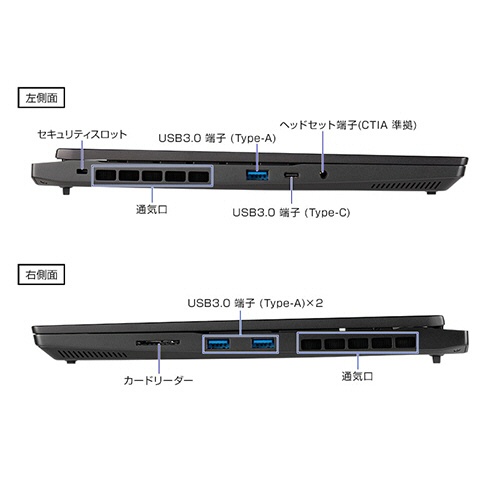 マウスコンピューター G TUNE 15.3型 Core i7-13620H メモリ16GB 500GB(SSD) E5I7G50BKABCW101DEC-TANO 1台