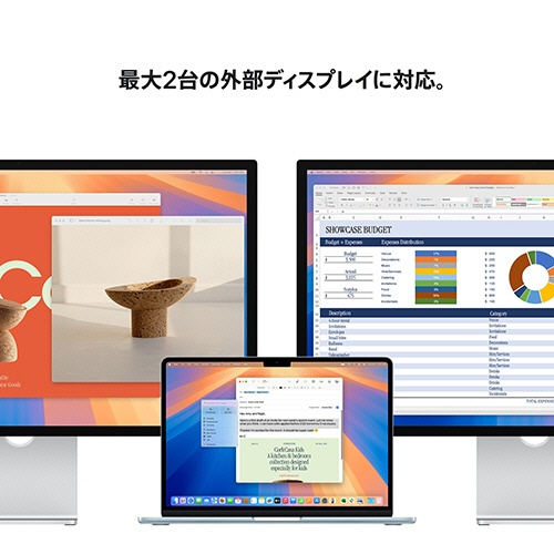 Ａｐｐｌｅ　ＭａｃＢｏｏｋ　Ａｉｒ（Ｍ４）　１３型　１０ＣＰＵ／８ＧＰＵ　メモリ１６ＧＢ　２５６ＧＢ（ＳＳＤ）　シルバー　ＭＷ０Ｗ３Ｊ／Ａ　１台9