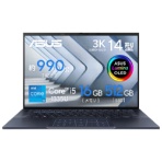 ASUS ExpertBook B9 OLED 14型 Core i5-1335U メモリ16GB 512GB(SSD) スターブラック B9403CVA-KM0040X 1台