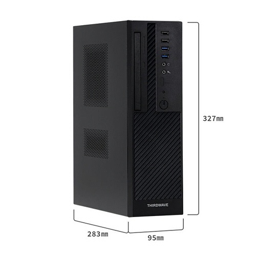 サードウェーブ SlimMagnate-IQ4-B Core i7-14700T メモリ16GB 500GB(SSD) TPR7AA1511 1台