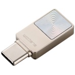 エレコム　スマホ向け　ＵＳＢ　５Ｇｂｐｓ　Ｔｙｐｅ－Ｃメモリ　１２８ＧＢ　シルバー　ＭＦ－ＳＰＵ３１２８ＧＳＶ　１個