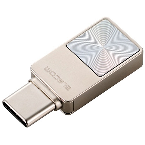 エレコム　スマホ向け　ＵＳＢ　５Ｇｂｐｓ　Ｔｙｐｅ－Ｃメモリ　１２８ＧＢ　シルバー　ＭＦ－ＳＰＵ３１２８ＧＳＶ　１個1