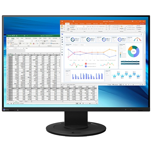 ＥＩＺＯ　ＦｌｅｘＳｃａｎ　２４．１型　カラー液晶モニター　ブラック　ＥＶ２４１０Ｒ－ＢＫ　１台1
