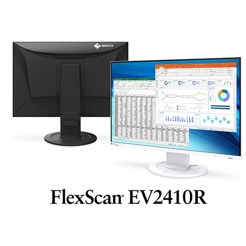 ＥＩＺＯ　ＦｌｅｘＳｃａｎ　２４．１型　カラー液晶モニター　ブラック　ＥＶ２４１０Ｒ－ＢＫ　１台3