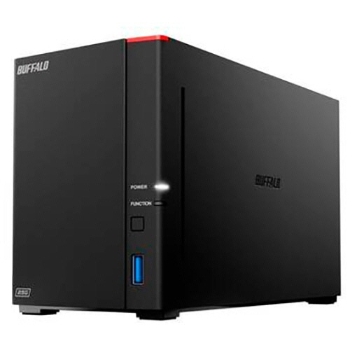 バッファロー　ＬｉｎｋＳｔａｔｉｏｎ　ＳＯＨＯ向け　２．５ＧｂＥ搭載　ＮＡＳ　２ドライブ　１２ＴＢ　ＬＳ７２０ＤＮ１２０２Ｂ　１台1