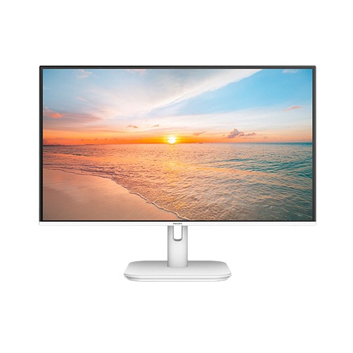 フィリップス　２３．８型　ＦＨＤ液晶モニター　スピーカー付　ホワイト　ＩＰＳパネル　５年保証　２４Ｅ１Ｎ１２００ＡＷ／１１　１台1