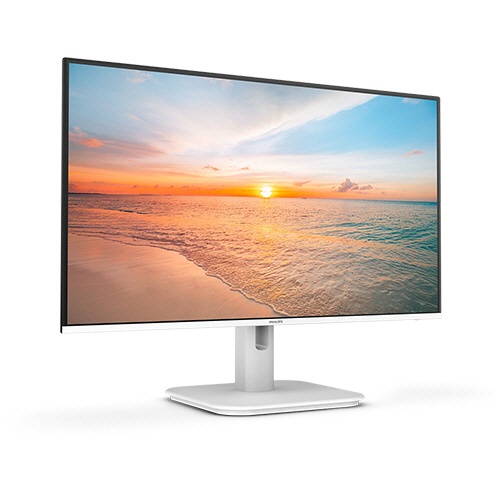 フィリップス　２３．８型　ＦＨＤ液晶モニター　スピーカー付　ホワイト　ＩＰＳパネル　５年保証　２４Ｅ１Ｎ１２００ＡＷ／１１　１台2