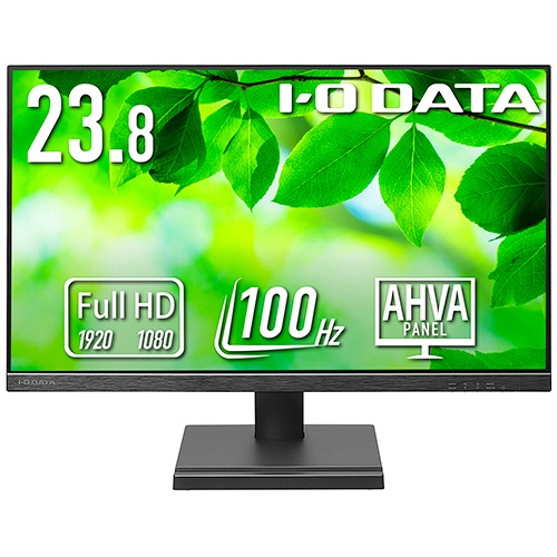 アイオーデータ　１００Ｈｚ対応　２３．８型ワイド液晶ディスプレイ　ブラック　５年保証　ＬＣＤ－Ｄ２４２ＳＡ　１台1