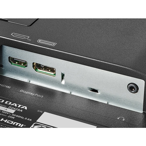 アイオーデータ　１００Ｈｚ対応＆フリースタイルスタンド　２３．８型ワイド液晶ディスプレイ　ブラック　５年保証　ＬＣＤ－Ｄ２４２ＳＡ－Ｆ　１台9