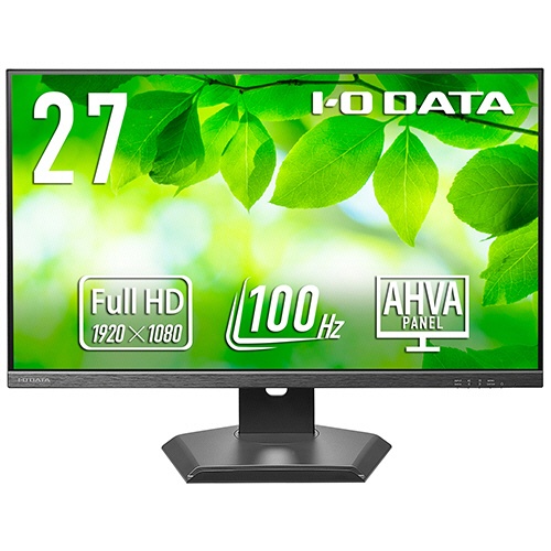 アイオーデータ　１００Ｈｚ対応＆フリースタイルスタンド　２７型ワイド液晶ディスプレイ　ブラック　５年保証　ＬＣＤ－Ｄ２７２ＳＡ－Ｆ　１台1