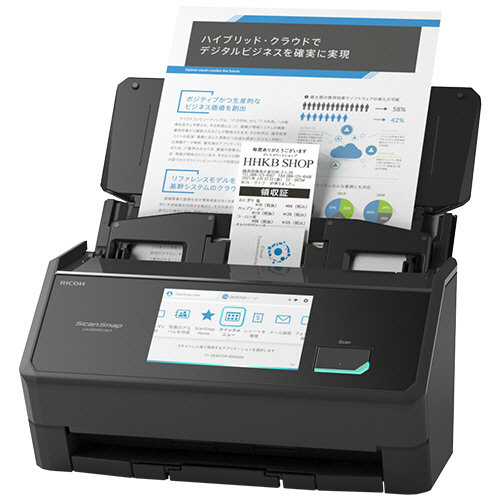 RICOH ScanSnap ix1600 自動給紙スキャナー ブラック 楽天市場】スキャナー A3 富士通 リコー ScanSnap iX1600