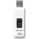 アーキス USB2.0 スライド式フラッシュメモリ 128GB ホワイト AS-128GU2-PSW 1個