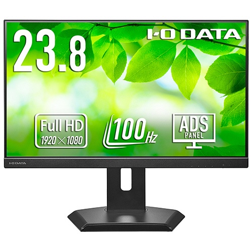 アイオーデータ　フリースタイルスタンド＆ＵＳＢ　Ｔｙｐｅ－Ｃ搭載２３．８型液晶ディスプレイ　ブラック　５年保証　ＬＣＤ－Ｃ２４２ＳＤＢ－Ｆ　１台1