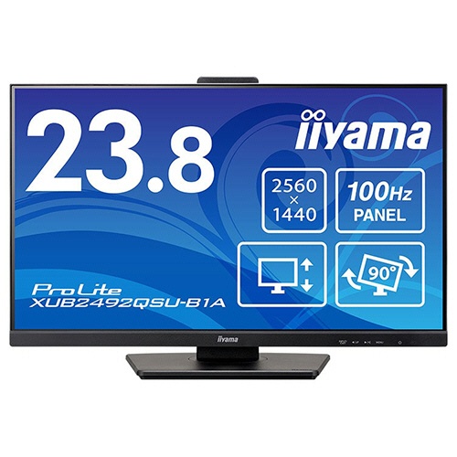 ｉｉｙａｍａ　ＰｒｏＬｉｔｅ　２３．８型液晶ディスプレイ　ブラック　ＸＵＢ２４９２ＱＳＵ－Ｂ１Ａ　１台5