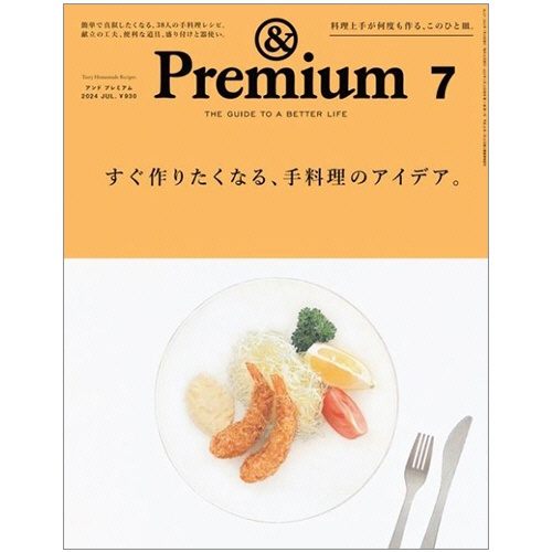 マガジンハウス　アンド　プレミアム　定期購読　１年１２冊　（継続）　１セット1
