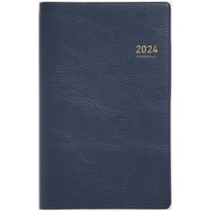 高橋書店　２０２４年版１月始まり　Ｎｏ．４９　ビジネス手帳６　藍　１冊1