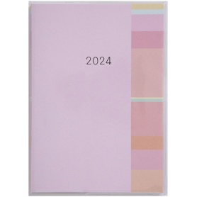 高橋書店　２０２４年版１月始まり　Ｎｏ．５０６　ミアクレール１　ピンク　１冊