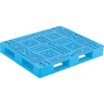 三甲　プラスチックパレット　Ｄ４－１０２－２　青　ＳＫ－Ｄ４－１０１２－２－ＢＬ　１枚