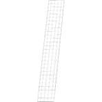ＴＲＵＳＣＯ　スチール製メッシュラック用サイドネット　１４００×２３５　ＭＥＳ－Ｇ１４２３　１枚