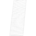 ＴＲＵＳＣＯ　スチール製メッシュラック用バックネット　１４００×５３９　ＭＥＳ－Ｓ１４６０　１枚