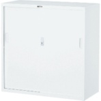 ＴＲＵＳＣＯ　スタンダード書庫（Ｄ４００）　スチール引違　８８０×Ｈ８８０　ホワイト　Ｗ３０３Ｄ　１台
