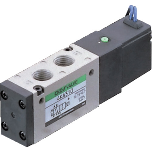 CKD バルブ　4KB239-L   100V CKD 4Kシリーズパイロット式5ポート弁セレックスバルブ 4KB220