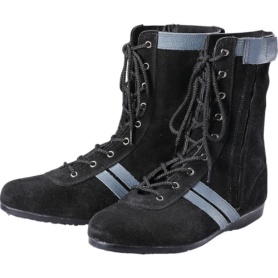 青木産業　高所作業用安全靴　技シリーズ　ブラック　２３．５ｃｍ　ＷＡＺＡ－Ｆ－１－２３．５　１足