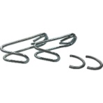 ユタカメイク 金具 ゴムロープ金具Dセット ミニフック 止金具 4.2~6用 GA-04 1セット