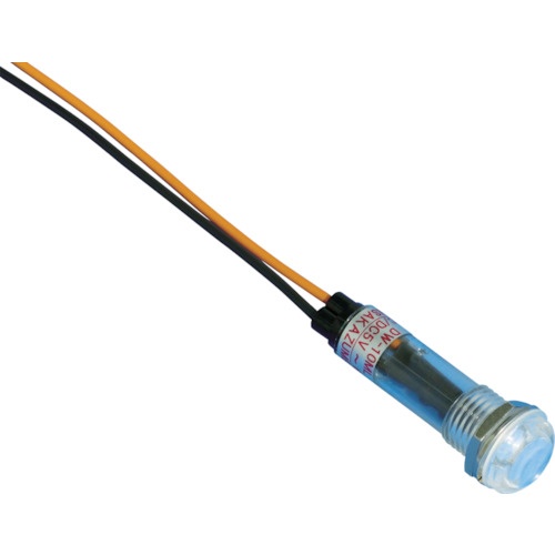 坂詰製作所　坂詰製作所　防水防滴ＩＰ６５　ＬＥＤ表示灯　Φ１０　橙　ＤＷ－１０ＭＬ－ＩＰ－ＡＣ／ＤＣ５Ｖ－６０Ｖ－Ｏ／Ｃ　１個1