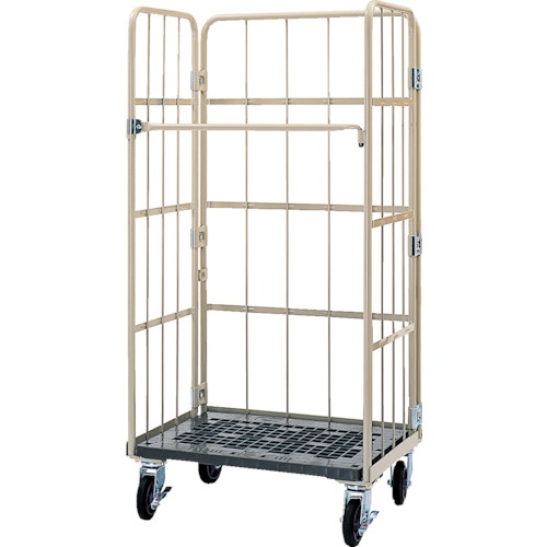 ワコーパレット　床板プラスチック製カゴ車　８５０×６００×１７００　ＷＫＰ－８５６０　１台1