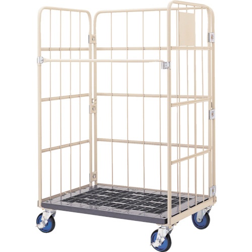 ワコーパレット　床板プラスチック製カゴ車　９５０×８００×１７００　ＷＫＰ－９５８０　１台1
