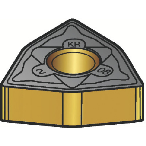 【クリックで詳細表示】サンドビック T-Max P 旋削用ネガ・チップ 3210 WNMG 08 04 08-KR-3210 1個 WNMG 08 04 08-KR-3210